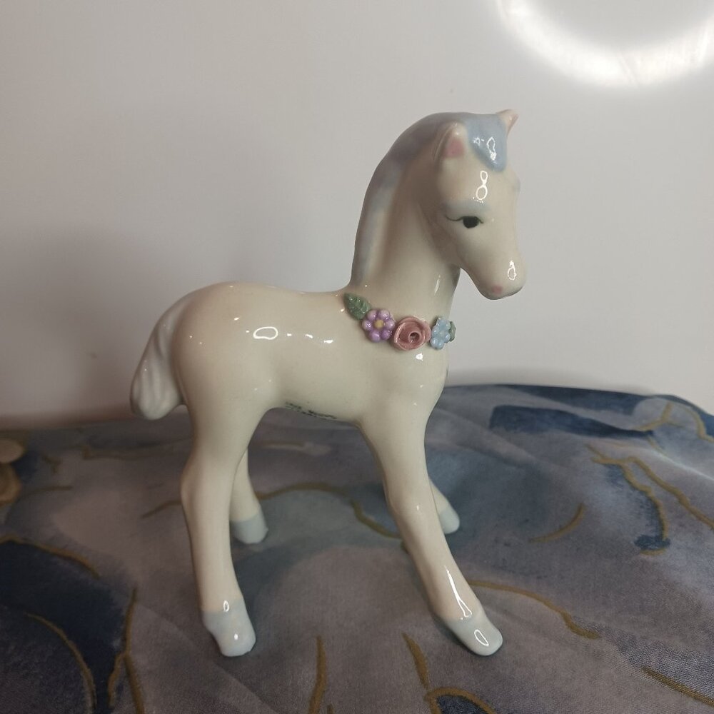 Vintage Cordella Ceramic Horse Figurine